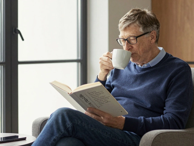 Сколько в день читает Билл Гейтс и как он успевает читать 50 книг в год