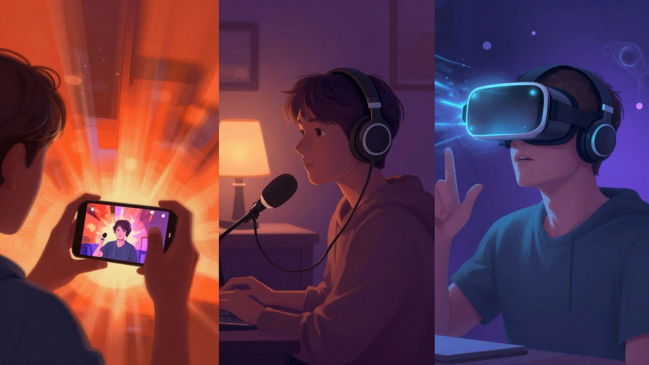 Различные форматы цифрового сторителлинга: видео, подкасты и виртуальная реальность