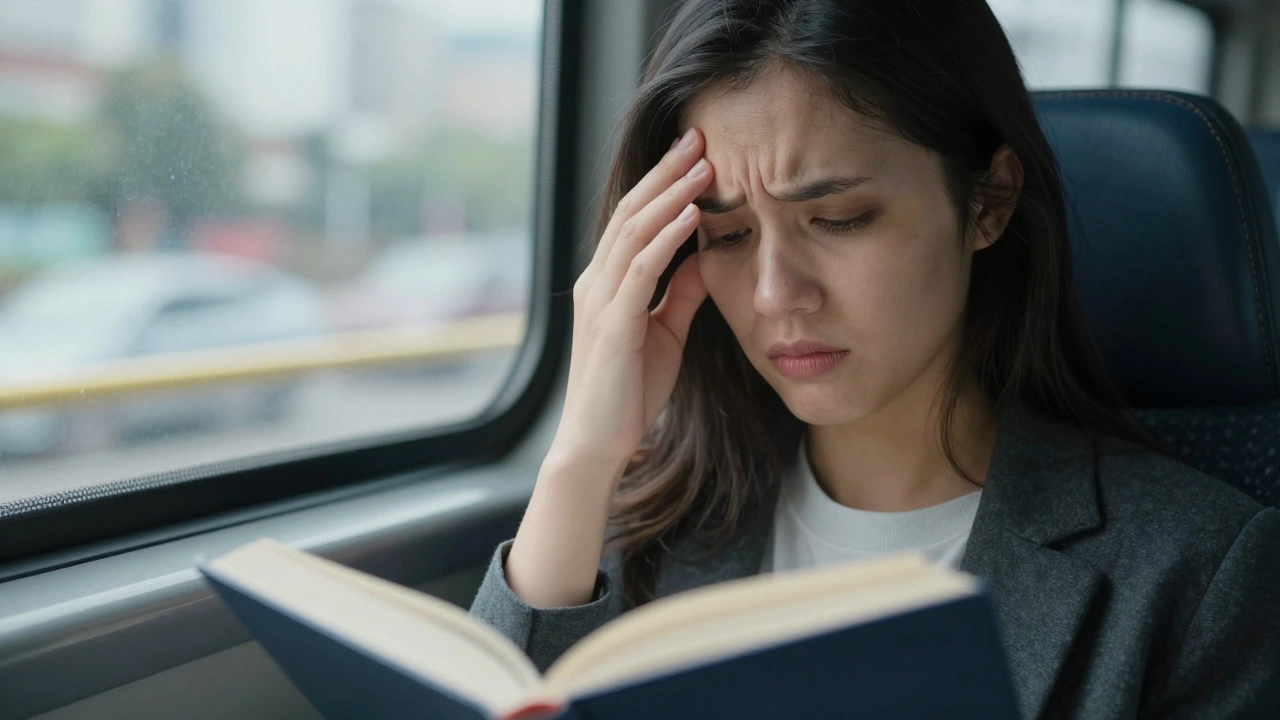 Почему укачивает в транспорте при чтении и как с этим справиться